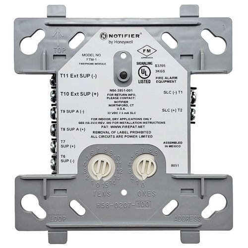 Notifier FTM-1 Firephone Control Module