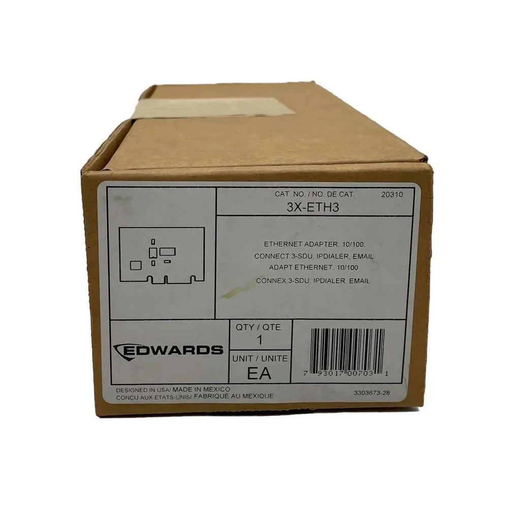 Edwards EST 3X-ETH3 Ethernet Adapter Card