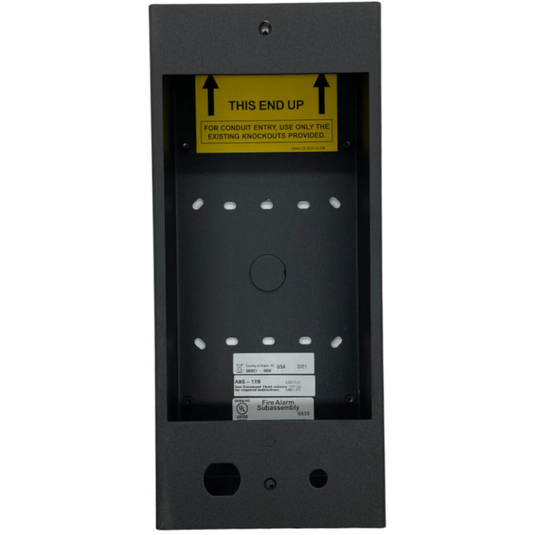 Notifier ABS-1TB Surface-Mount Backbox