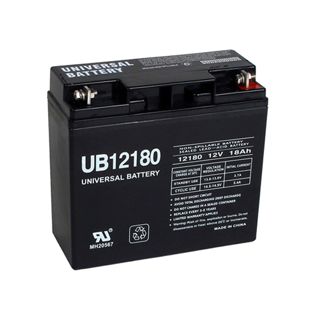 Silent Knight BAT-12180-BP Two BAT-12180 (12V, 18AH)