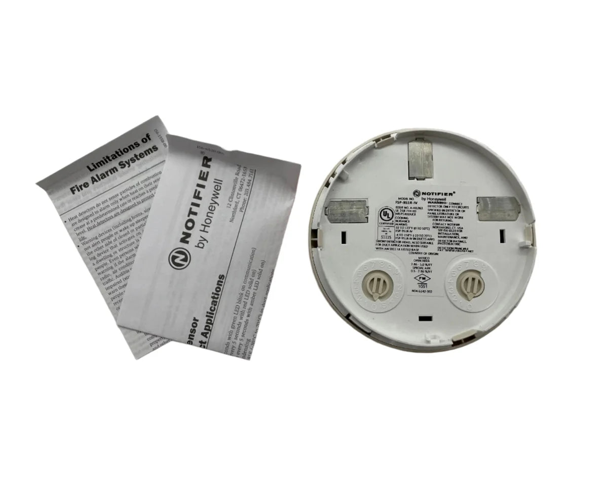 Notifier FSP-951R-IV Photoelectric Smoke Detector Ivory