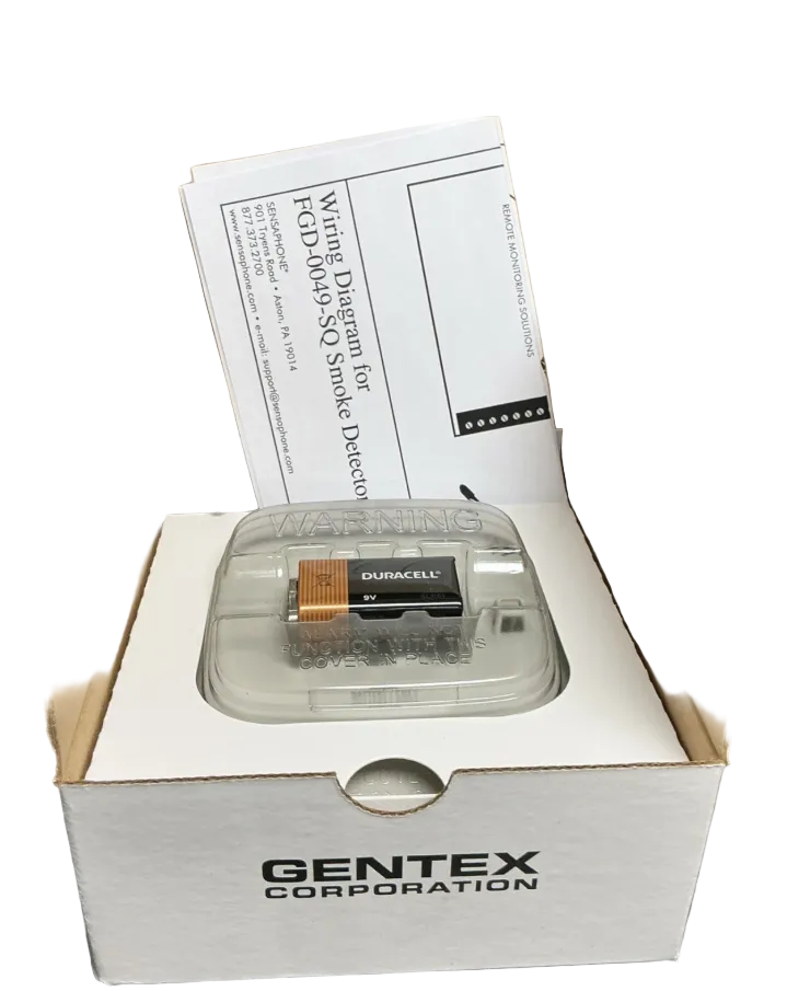 Gentex SR Photoelectric Smoke Detector w/ Relay
