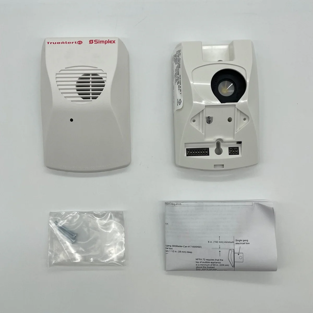 Simplex 59AO-WWS TrueAlert ES LED Addressable Horn Appliance