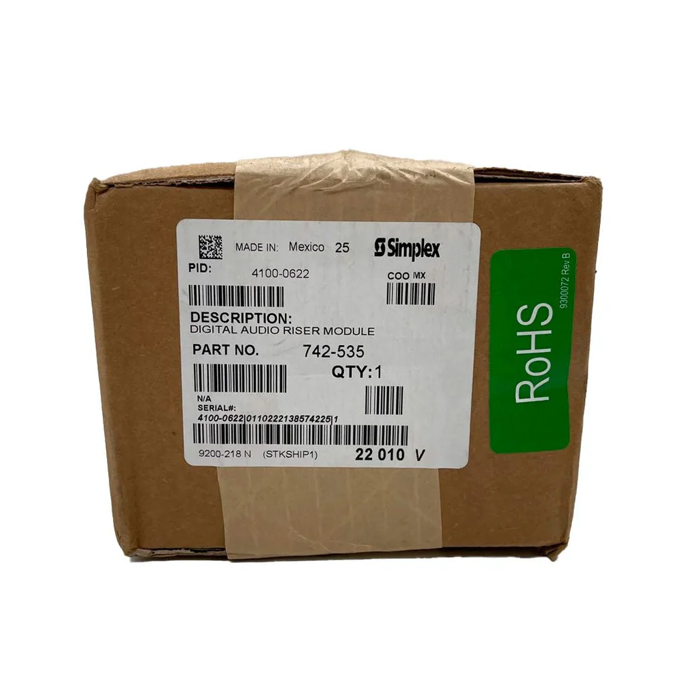 Simplex 4100-0622 Digital Audio Riser