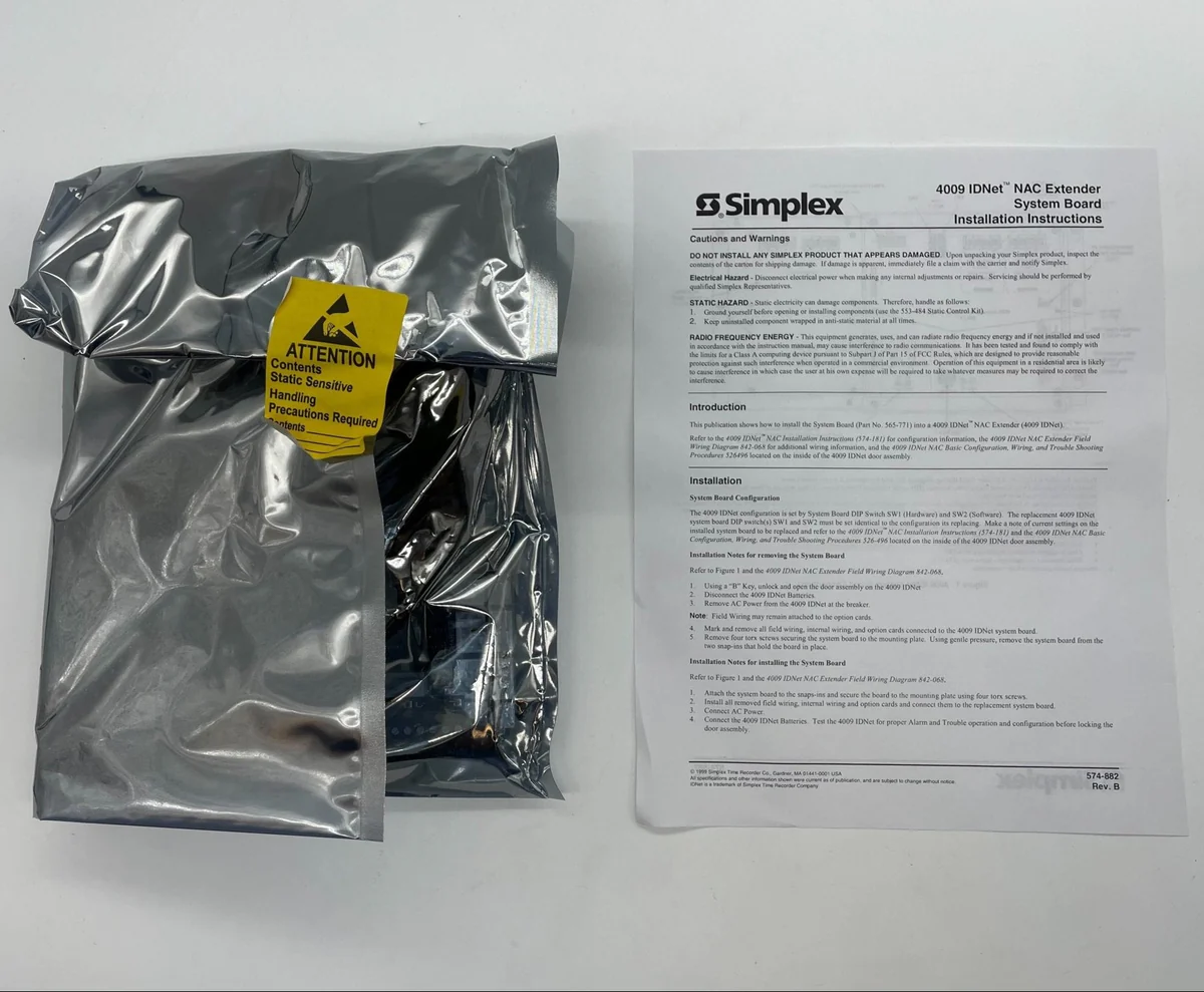 Simplex 742-346 CPU Board