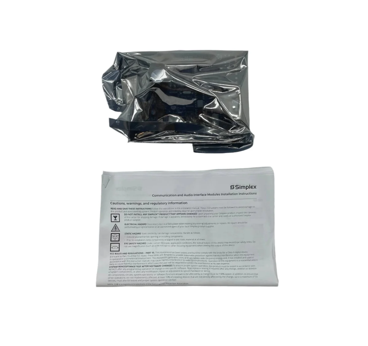 Simplex 4100-0620 4100ES Basic Transponder Interface Card
