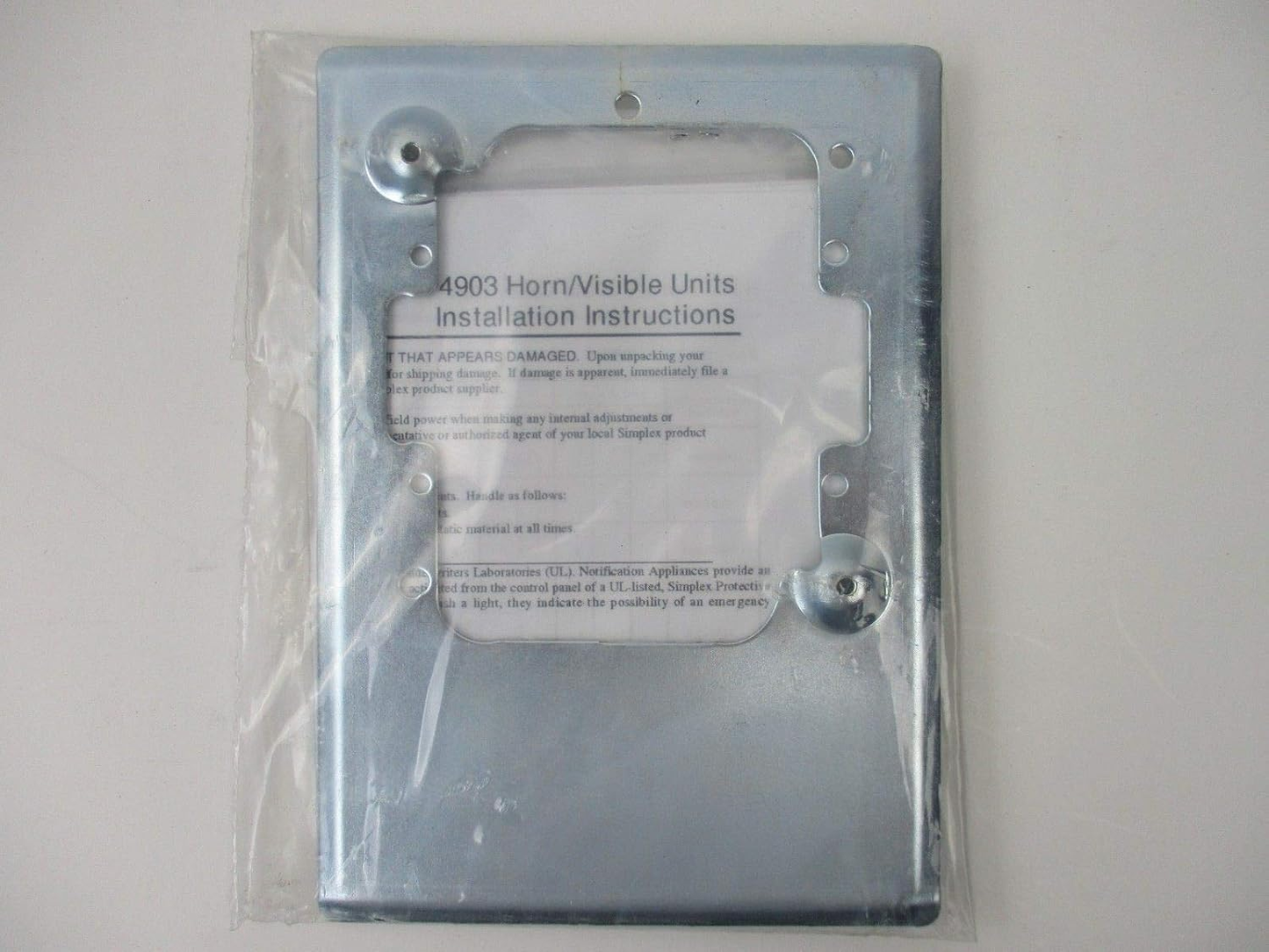 Simplex 4905-9939 Adapter Plate