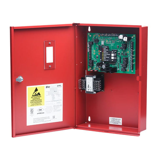 Fike 10-063-1-R-1 SHP-Pro Fire Alarm Panel, Red, 120V
