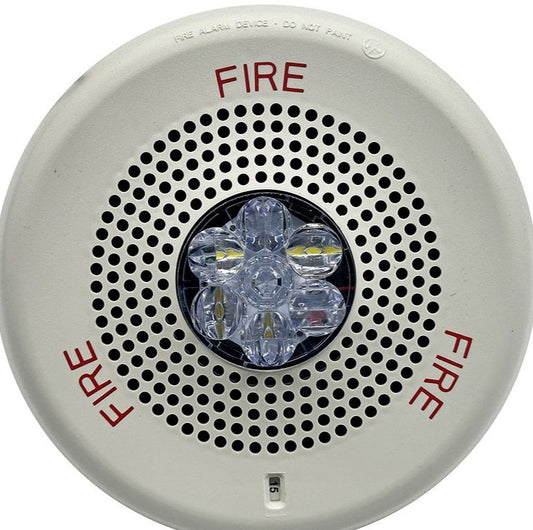 Siemens SL2SPSCW-F Ceiling Mount Speaker Strobe