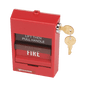 Edwards Signaling 278B-1420 Pull Station, Noncoded, Double Action