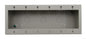 Simplex 2975-9206 Surface Mount Box, 6-Gang, Ivory Finish