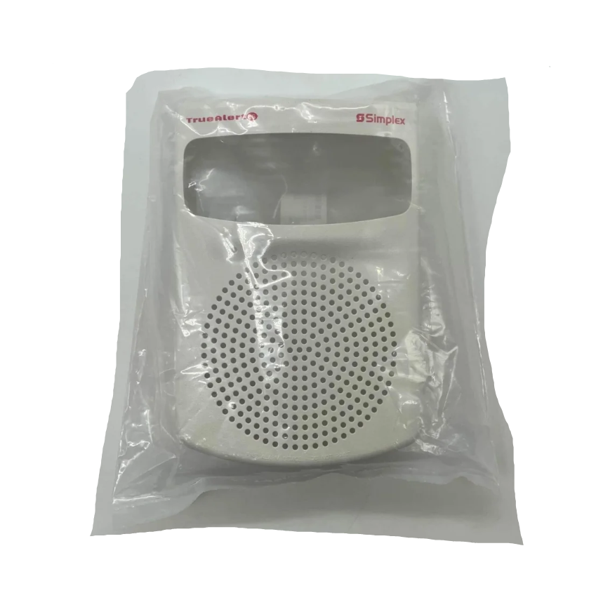 Simplex 49SVC-WWFIRE Cover, White, "FIRE"