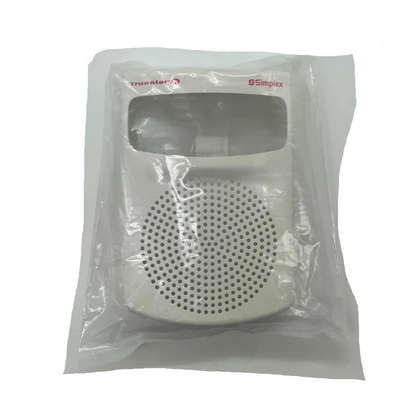 Simplex 49SVC-WWFIRE Cover, White, "FIRE"
