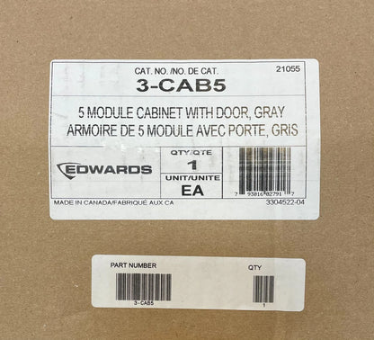 Edwards EST 3-CAB5 Complete Cabinet