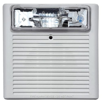 Wheelock ASWP-2475C-FW Horn Strobe, White, Weatherproof