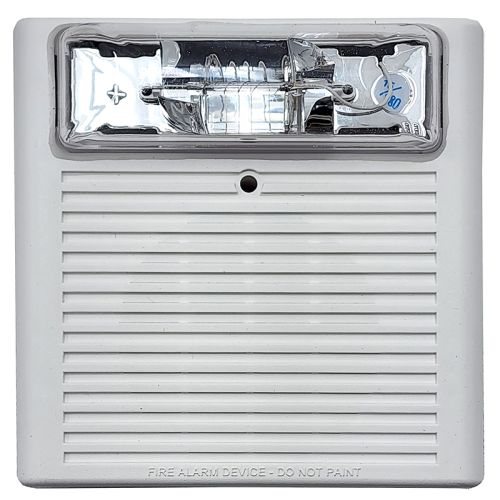 Wheelock ASWP-2475C-FW Horn Strobe, White, Weatherproof