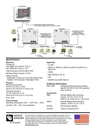 Silent Knight RPS-1000