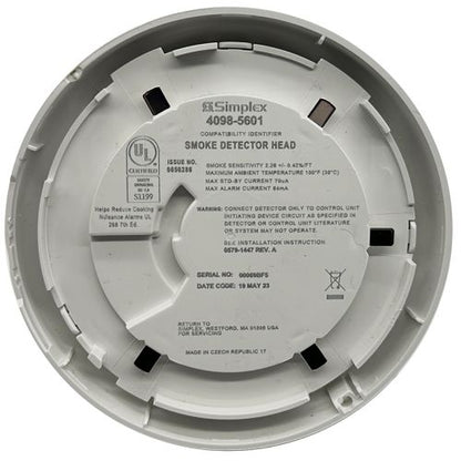 Simplex 4098-5601 Photoelectric Smoke Detector