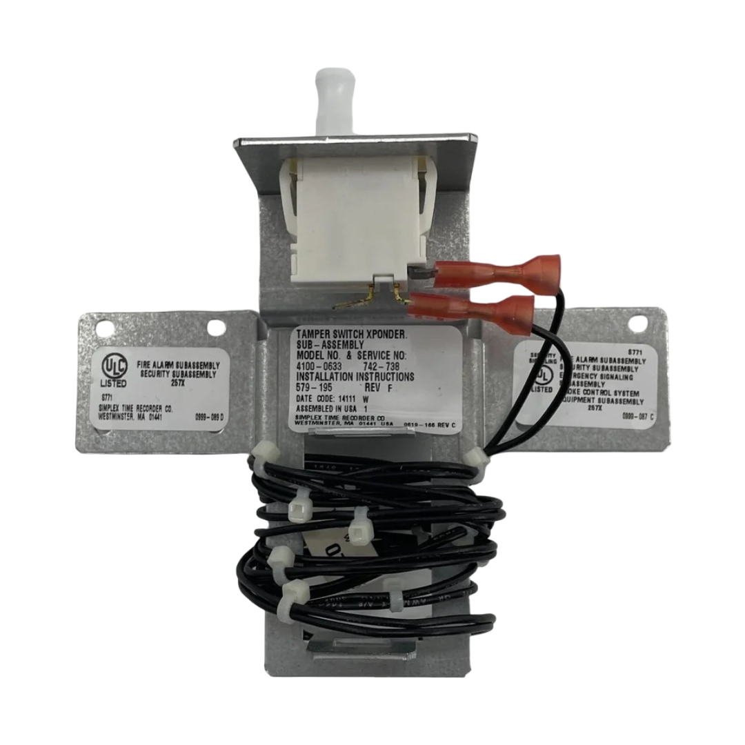 Simplex 4100-0633 Transponder Tamper Switch – FIRENOTIFIERDOTCOM, LLC
