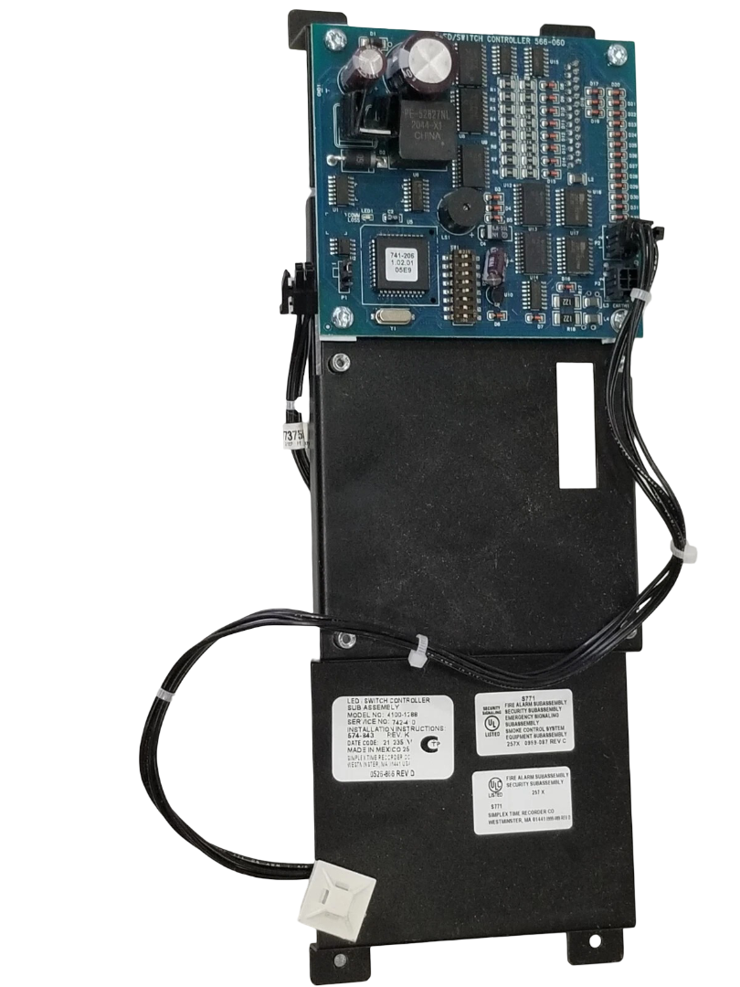 Simplex 4100-1288 64/64 LED/Switch Controller – FIRENOTIFIERDOTCOM, LLC