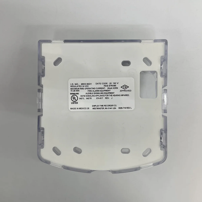 SIMPLEX 4903-9431 TrueAlert Non-Addressable Horn Strobe
