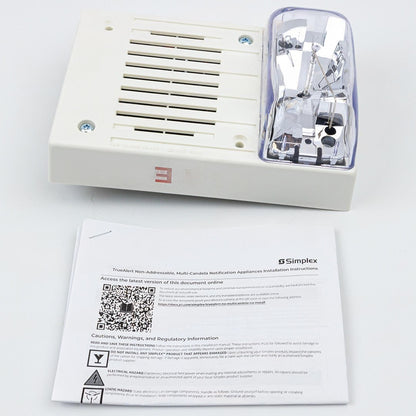 Simplex 4906-9130 TrueAlert Multi-Candela Horn Strobe