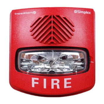Simplex 49AV-WRFO-BA Weatherproof Addressable Horn Strobe