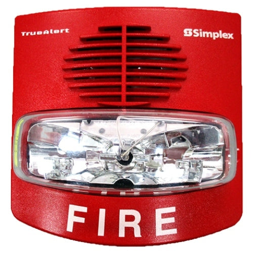 Simplex 49CMTV-WRF-BA Non-Addressable MultiTone Horn Strobe