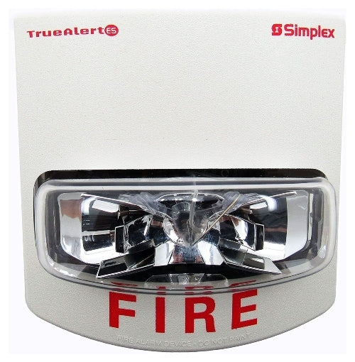 Simplex 49MT-WWF-BA Multi-Tone Horn, Wall, White, “FIRE”