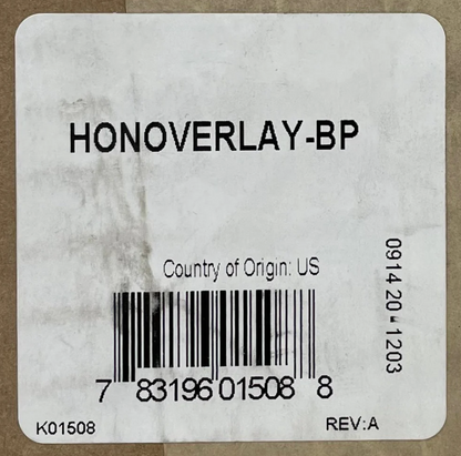 Honeywell HONOVERLAY-BP Overlay Bulk Pack