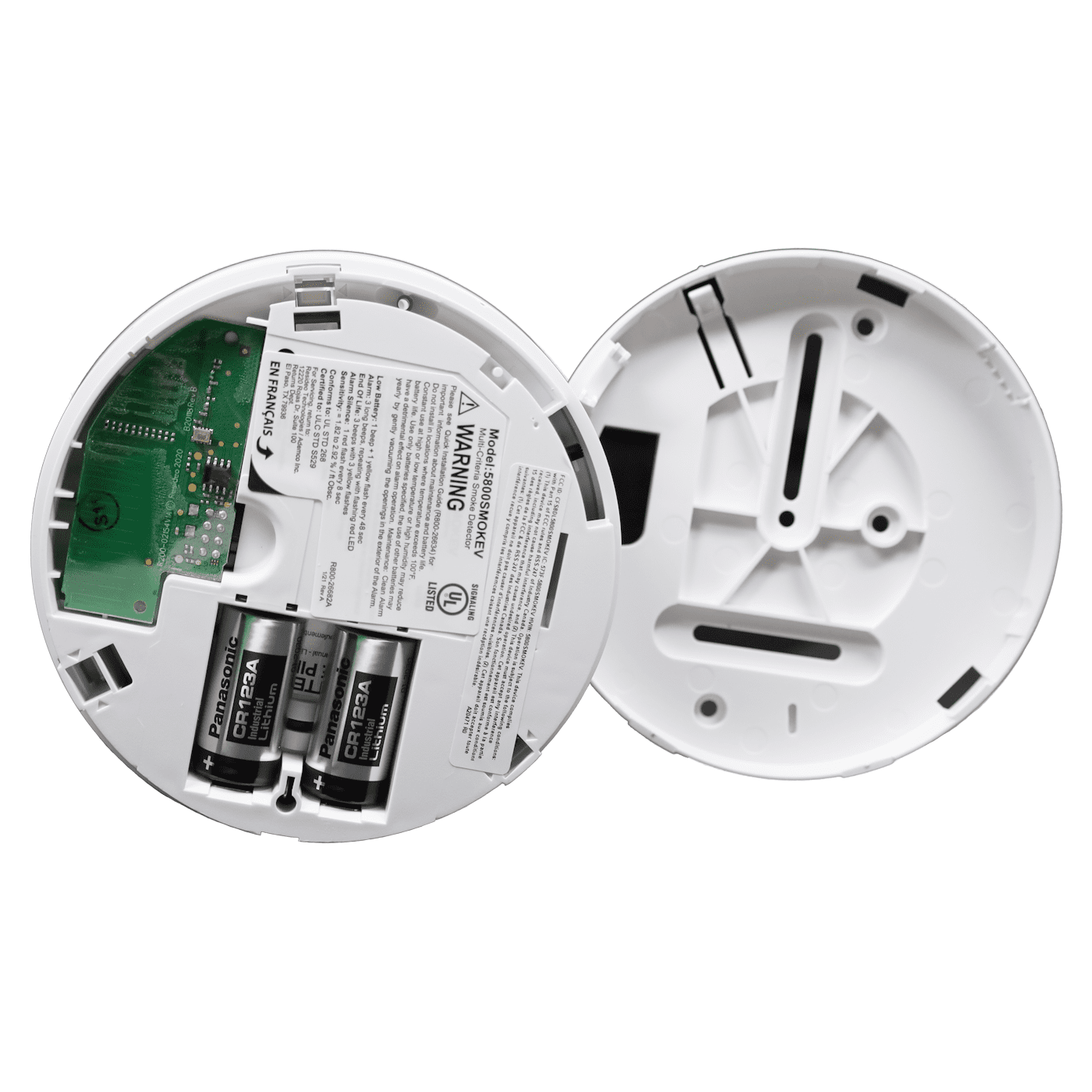Honeywell 5800SMOKEV Wireless Smoke, Heat Detector – Replaces 5808W3 and 5806W3