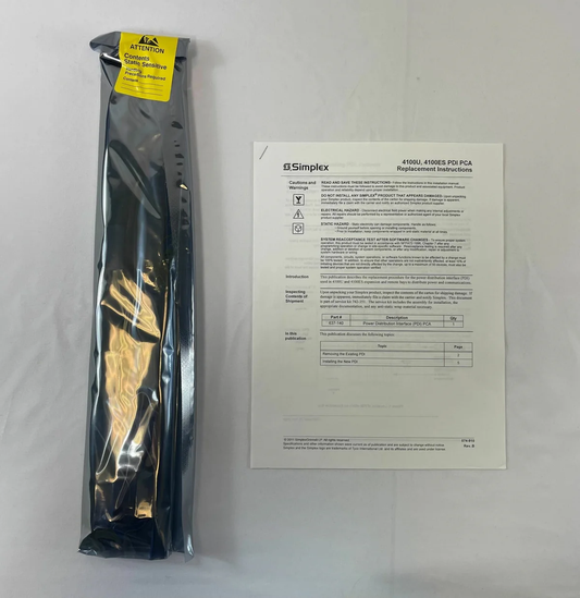 Simplex 742-351 Power Distribution Interface (PDI)