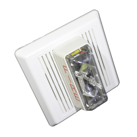 Edwards EST 757-7A-SS25W Speaker Strobe