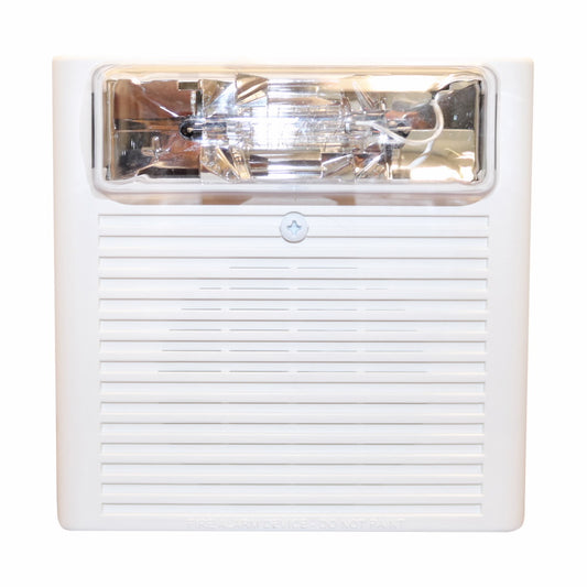 Wheelock ASWP-2475C-FW Horn Strobe, White, Weatherproof