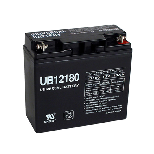 Silent Knight BAT-12180-BP Two BAT-12180 (12V, 18AH)
