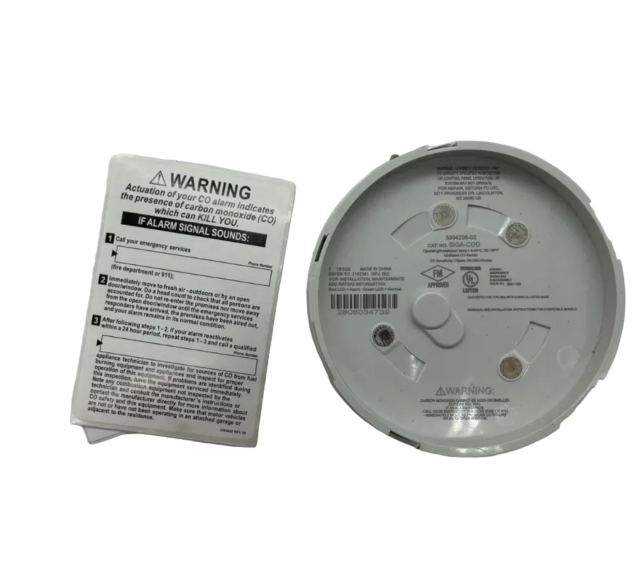 Edwards EST SIGA-COD Intelligent Carbon Monoxide Detector