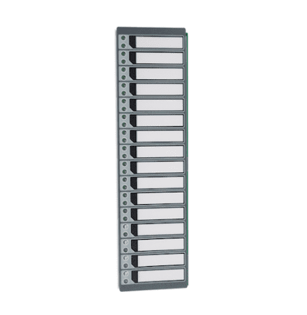 Edwards EST D16L-iO-1 LED Annunciator Module, 16 x 2-LED Zones