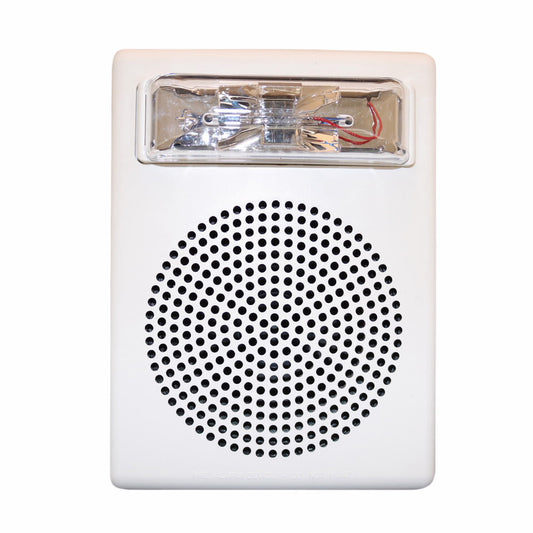 Wheelock E50H-24MCWH-FW High Fidelity Speaker Strobe, White