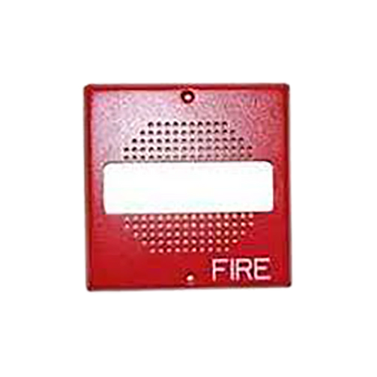 Wheelock ECHSG60-FR Grill Plate For Speaker Strobe Fire Red
