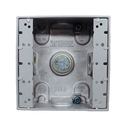 Edwards Signaling 449 Weatherproof Backbox, Surface Mount