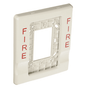 Edwards Signaling EG1T-FIRE Strobe Trim Plate