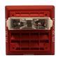 Wheelock ET80-24MCW-FR Red, Wall Mount Speaker Strobe
