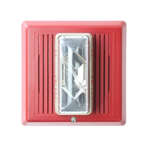 Edwards EST 757-3A-SS25 Speaker-Strobe, 25V, 30cd, Red