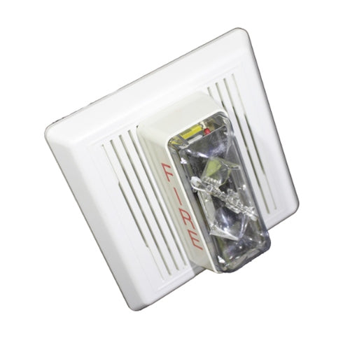 Edwards EST 757-8A-SS70W Speaker-Strobe, 70V, 110cd, White