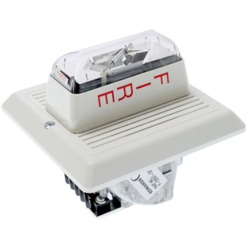 Edwards EST 757-8A-T-W Temporal Horn-Strobe, 110cd, White