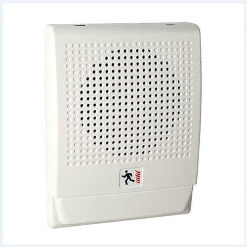 Edwards Signaling G4HFWN-S2 High Fidelity Speaker, White, No Marking, 25V, Selectable Wattage