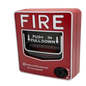 Fire-Lite BG-12LAO Dual-Action Manual Pull Station, Key-Lock Reset Feature, Approved Outdoor Gasket
