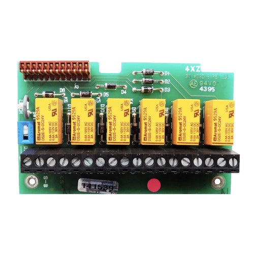 Fire-Lite 4XZMF Plug-In Zone Relay Module, Form Relay, Compatible with MS-4 Fire Alarm Control Panel
