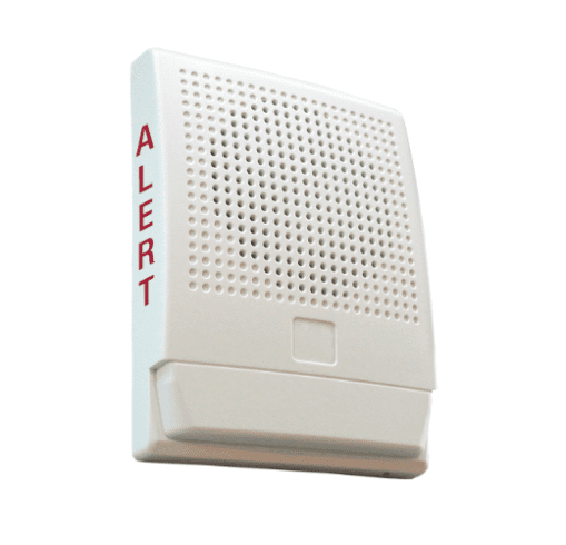 Edwards G4WA-S7 Speaker, White, “ALERT” Marking