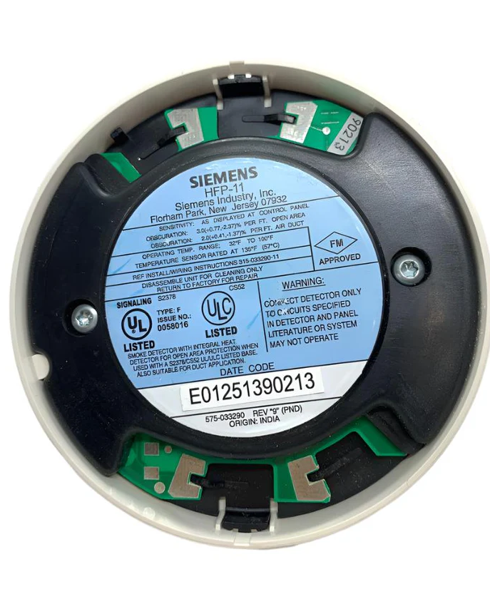 Siemens HFP-11 Intelligent Multi-sensor Fire Detector - Discontinued